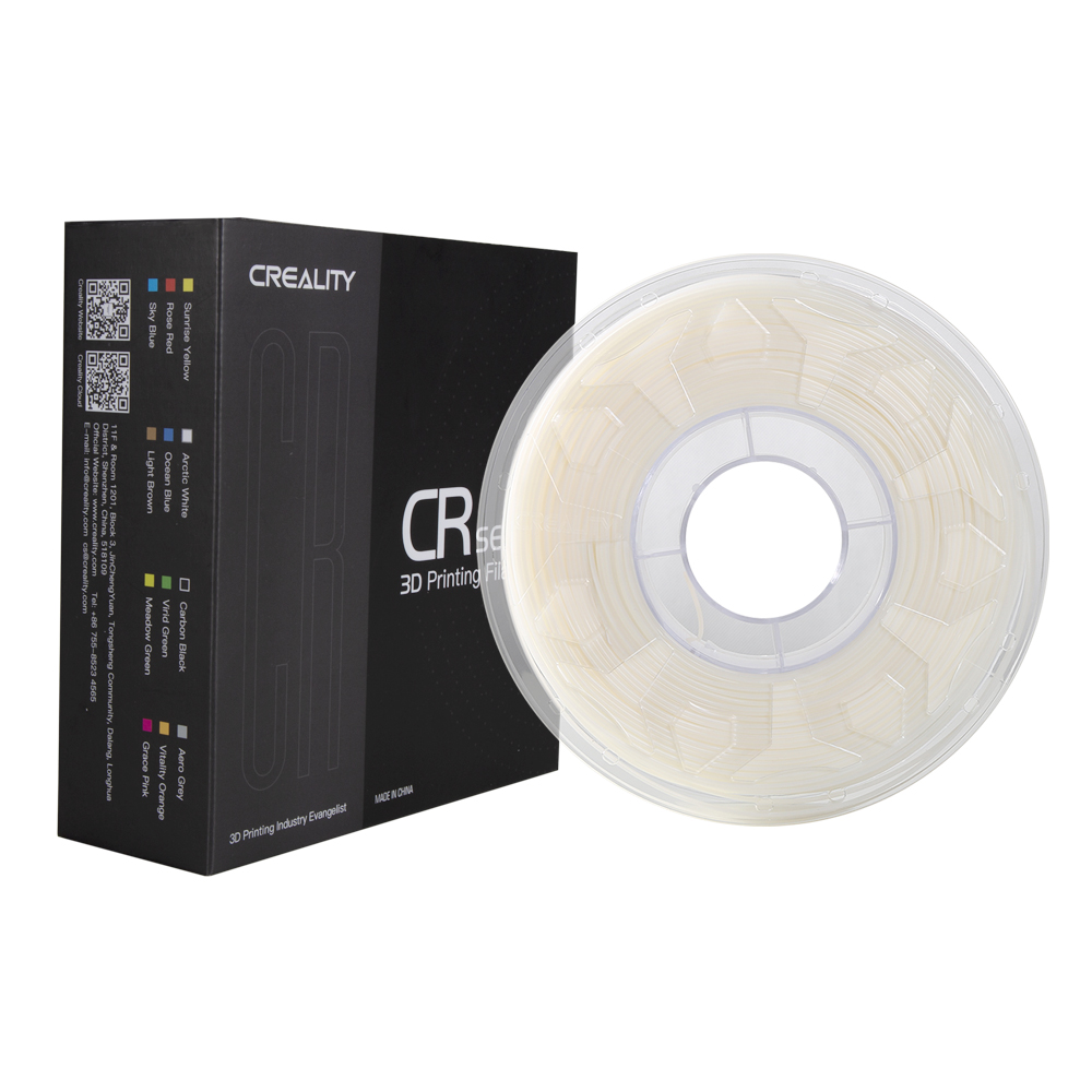 Creality CR PLA Filament 1 75 mm 1 kg Weiss 3301010060 27197